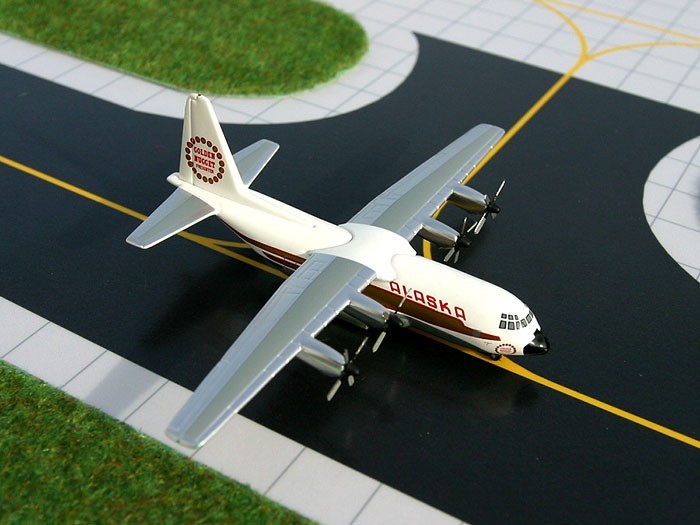 Alaska Airlines Lockheed L-100-30 N9227R GeminiJets GJASA527 Scale 1:400 RARE