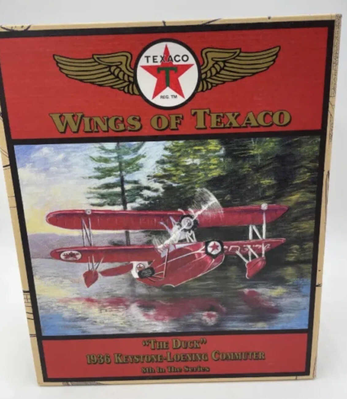 Ertl Wings Of Texaco The Duck 1936 Keystone-Loening Commuter Plane 8 Series