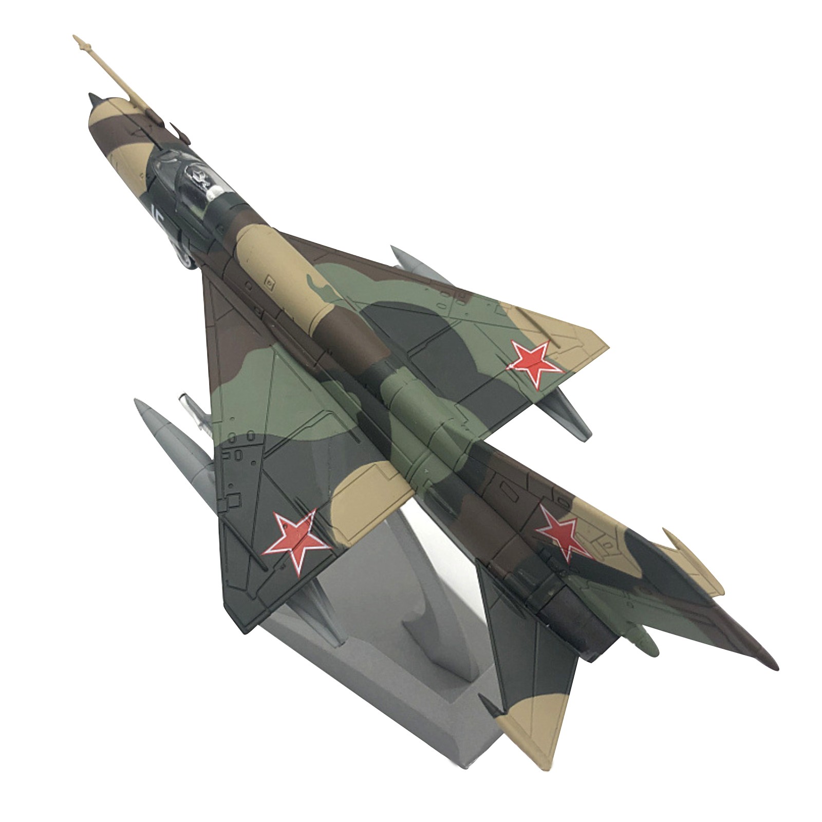 1:72 Classic Fighter Mig-21 MiG 21 Diecast Alloy Military Aircraft Model