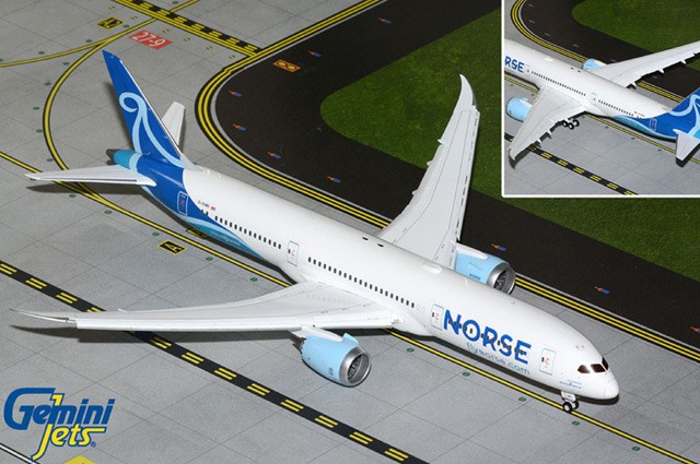 G2UBT1435F GeminiJets 787-9 Dreamliner 1/200 Model G-CKWS Norse Atlantic
