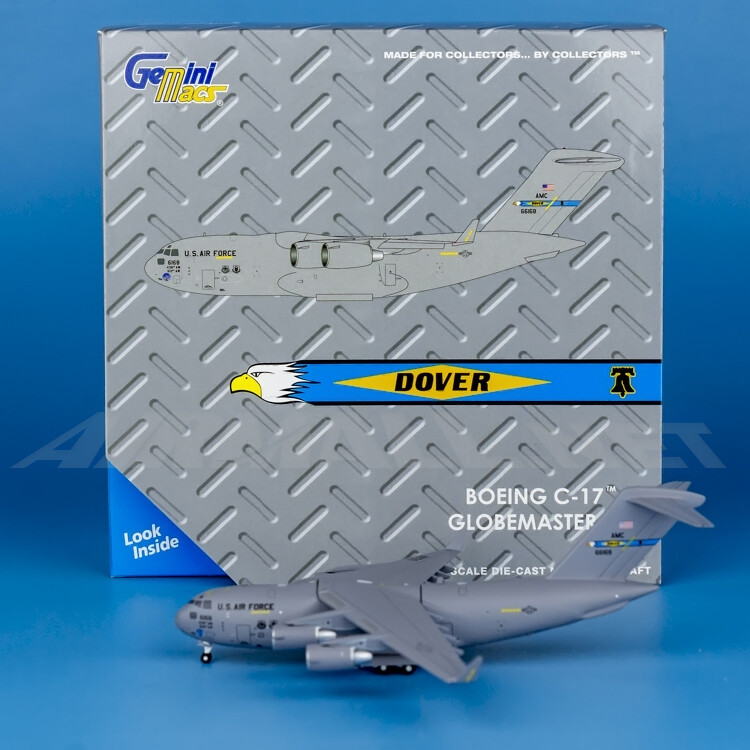 1:400 GeminiJets U.S. Air Force C-17A Diecast Aircraft Model
