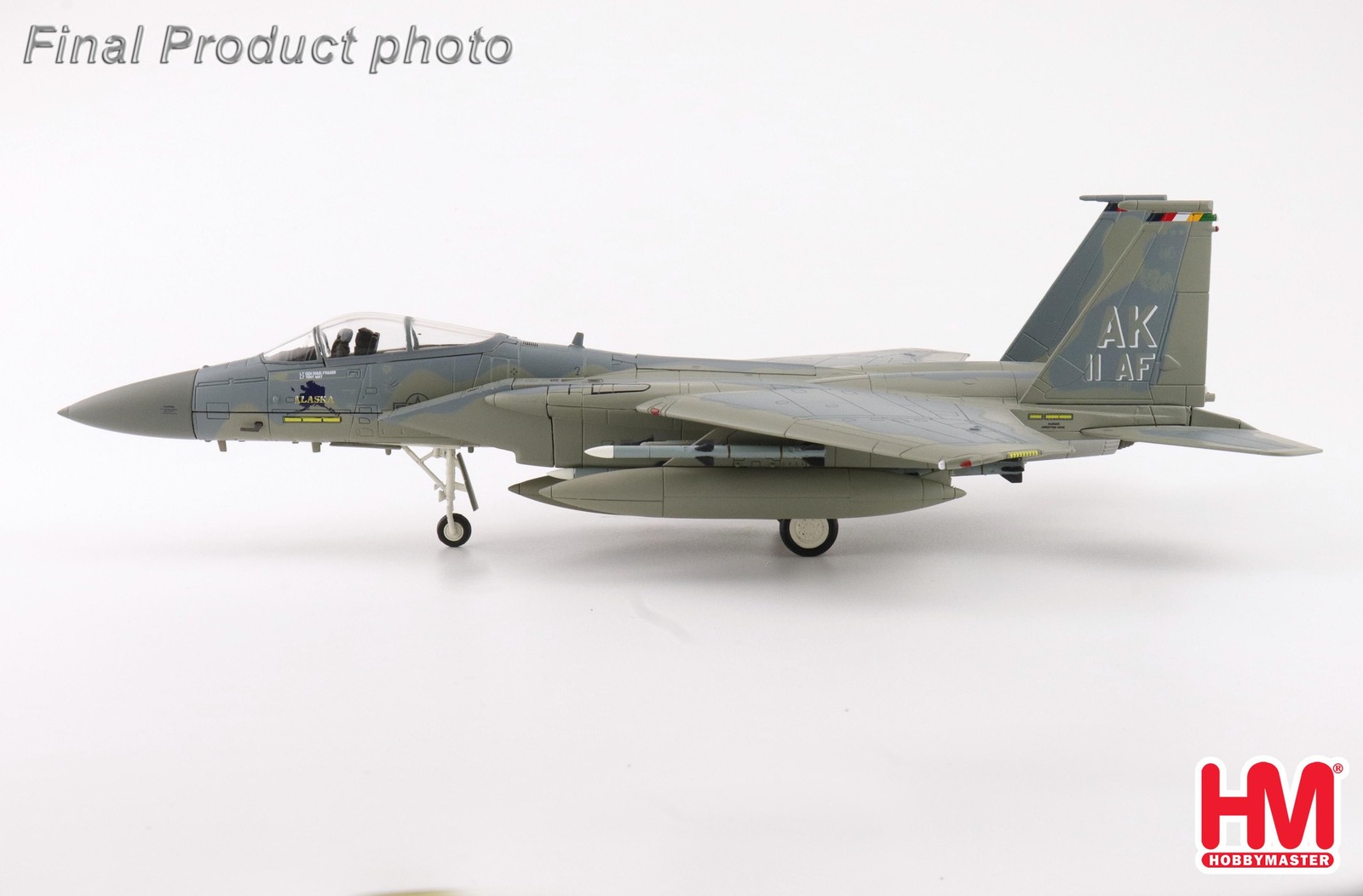 HOBBY MASTER 1:72 HA4574 US F-15C “Eagle” 11th Air Force aircraft model