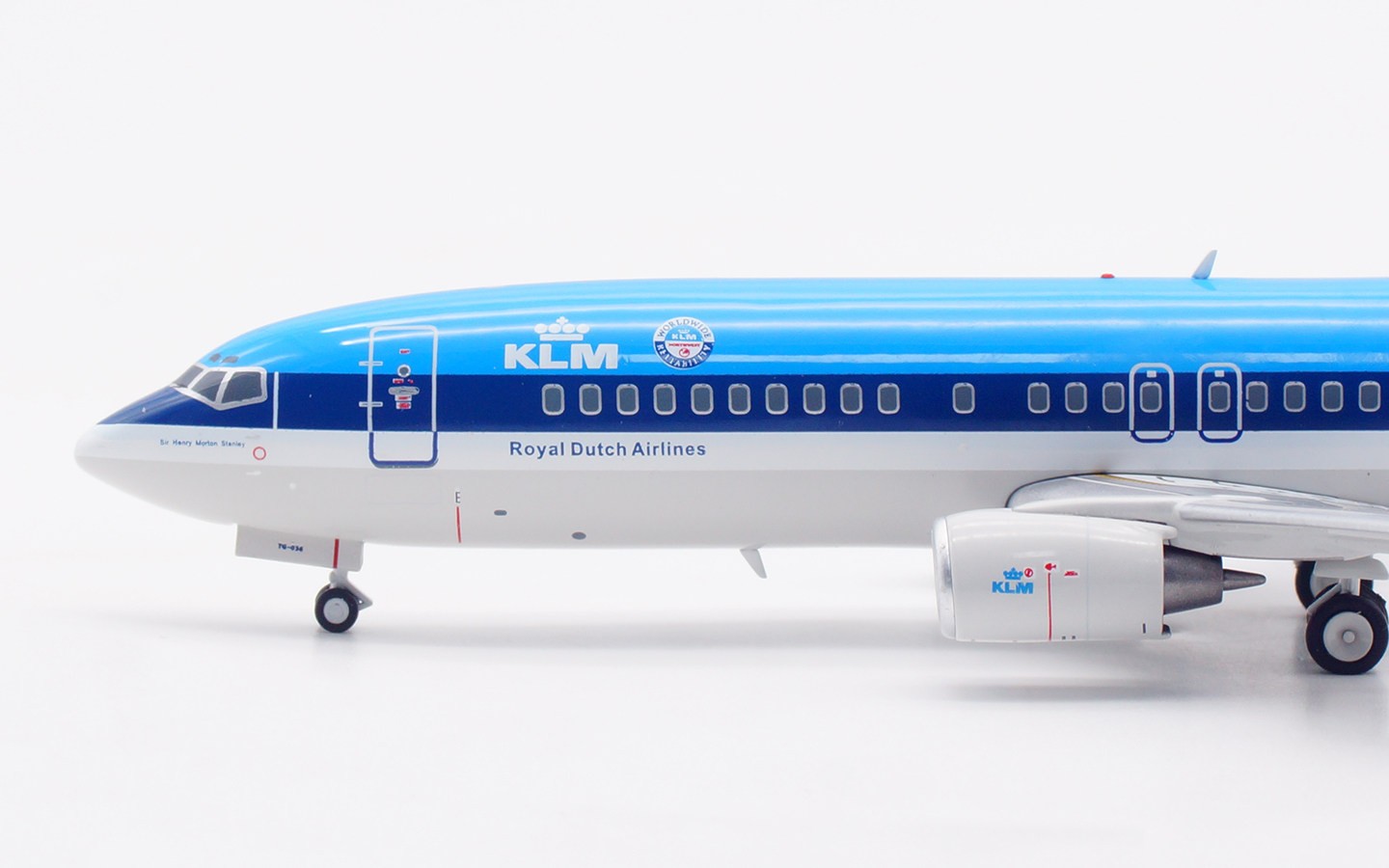 1:200 Inflight KLM Royal Dutch Boeing 737-400 PH-BTG Diecast Plane Model