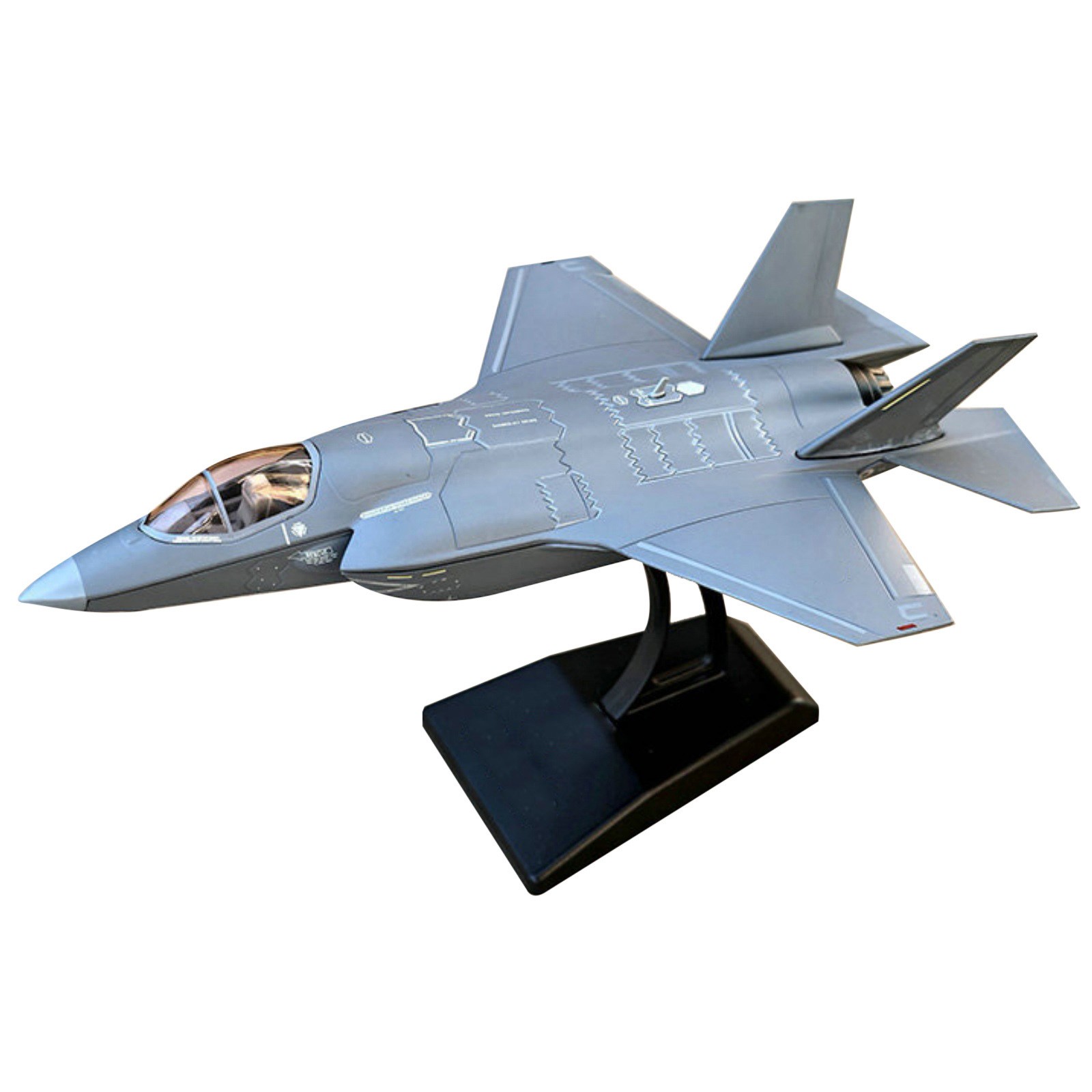 F-35B Jet Model 1:100 Scale United States Marine Corps Aircraft Replica Stand