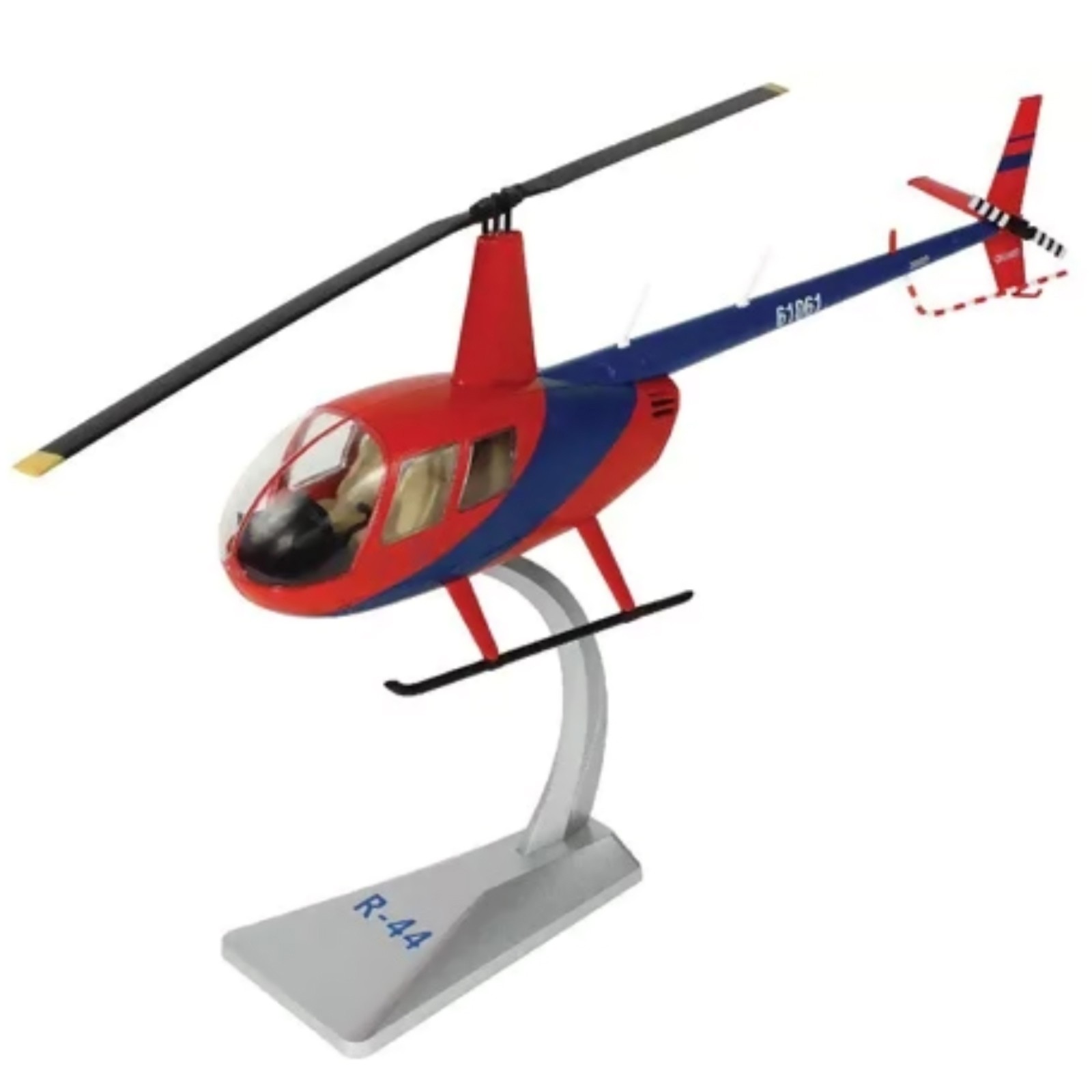 37cm Alloy 1/32 Scale R44 Raven Helicopter Aircraft Model Plane Toy Collection