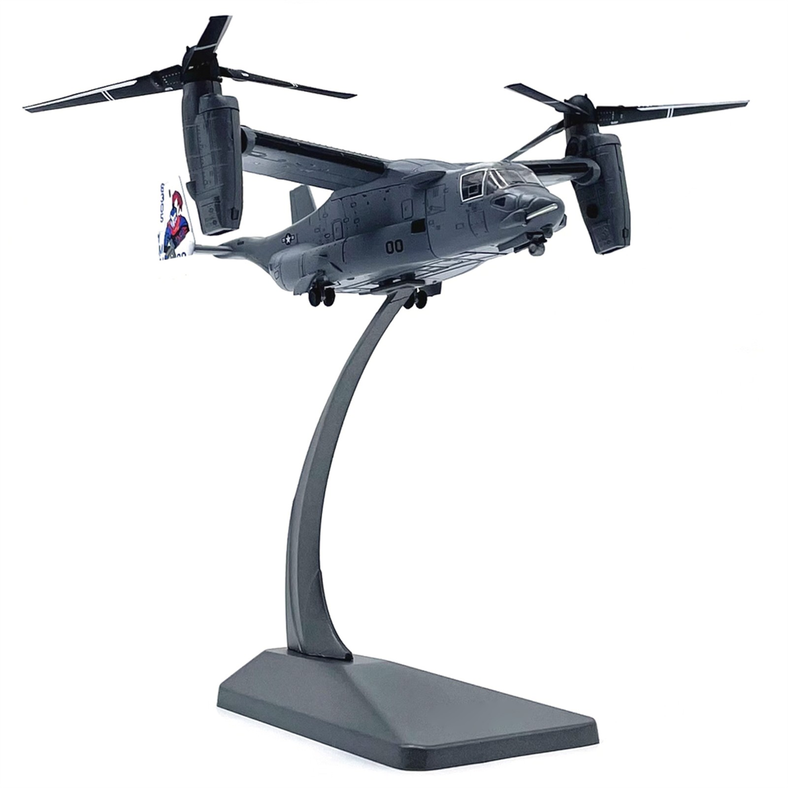 1/144 V22 Osprey Transport Helicopter Alloy Aircraft Model Plane Static Display