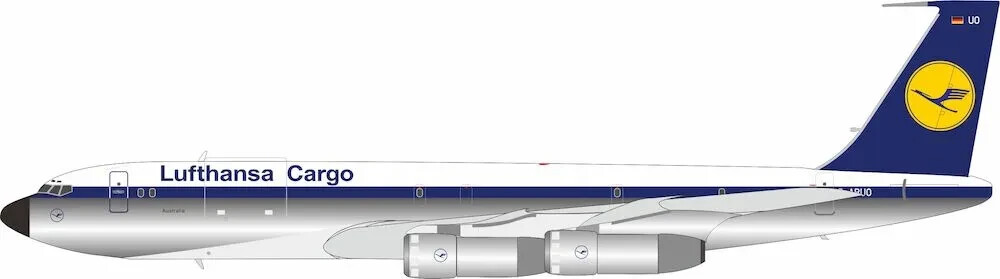 B707-330C LUFTHANSA CARGO – JFOX MODELS JF-707-3-007L 1/200 PRE ORDER