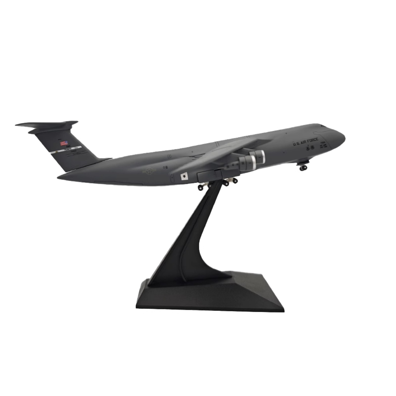 Diecast 1/400 USAF For Lockheed C-5 Transport Aircraft Model Static Display