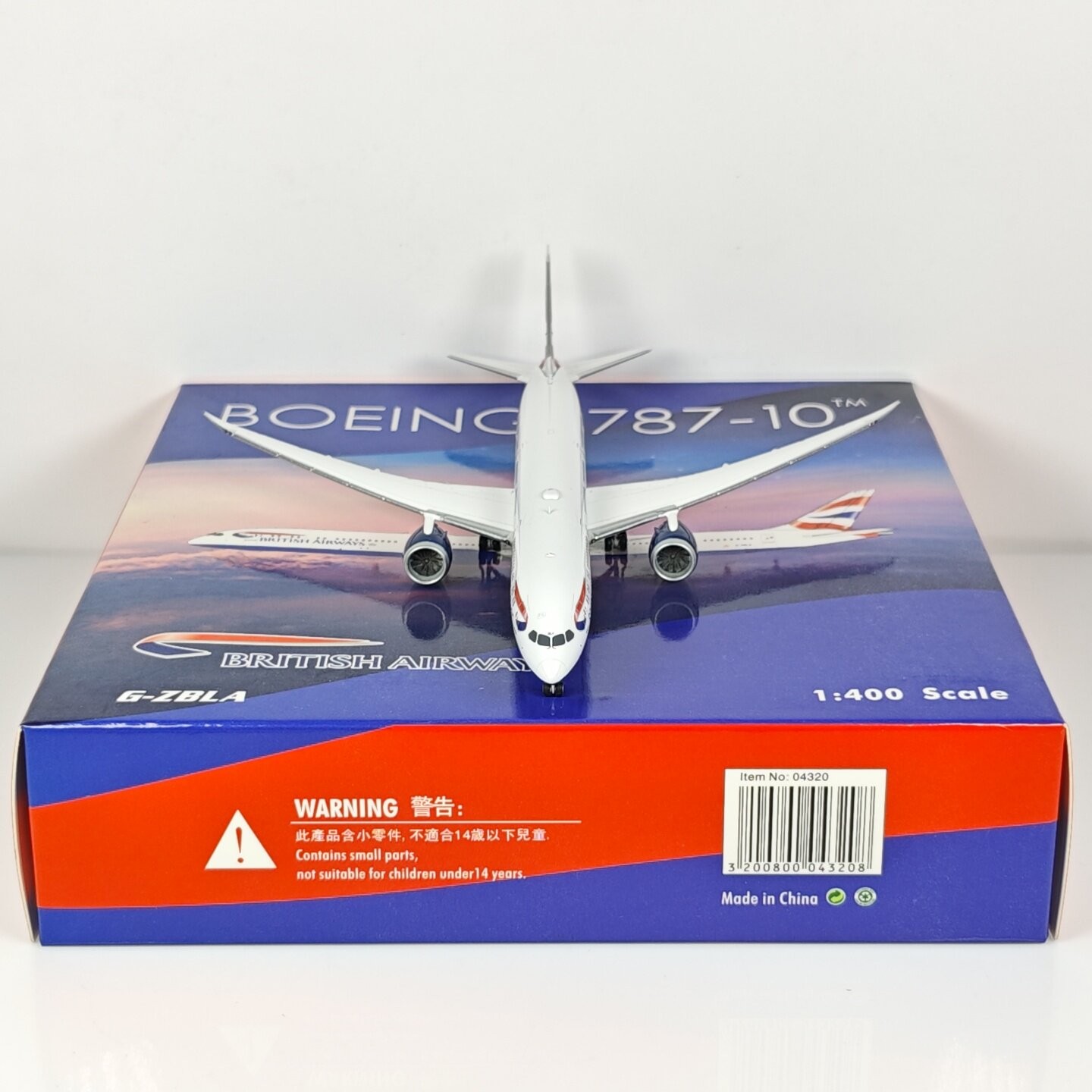 Phoenix 1:400 British Airways B787-10 G-ZBLA Alloy Diecast Aircraft Model