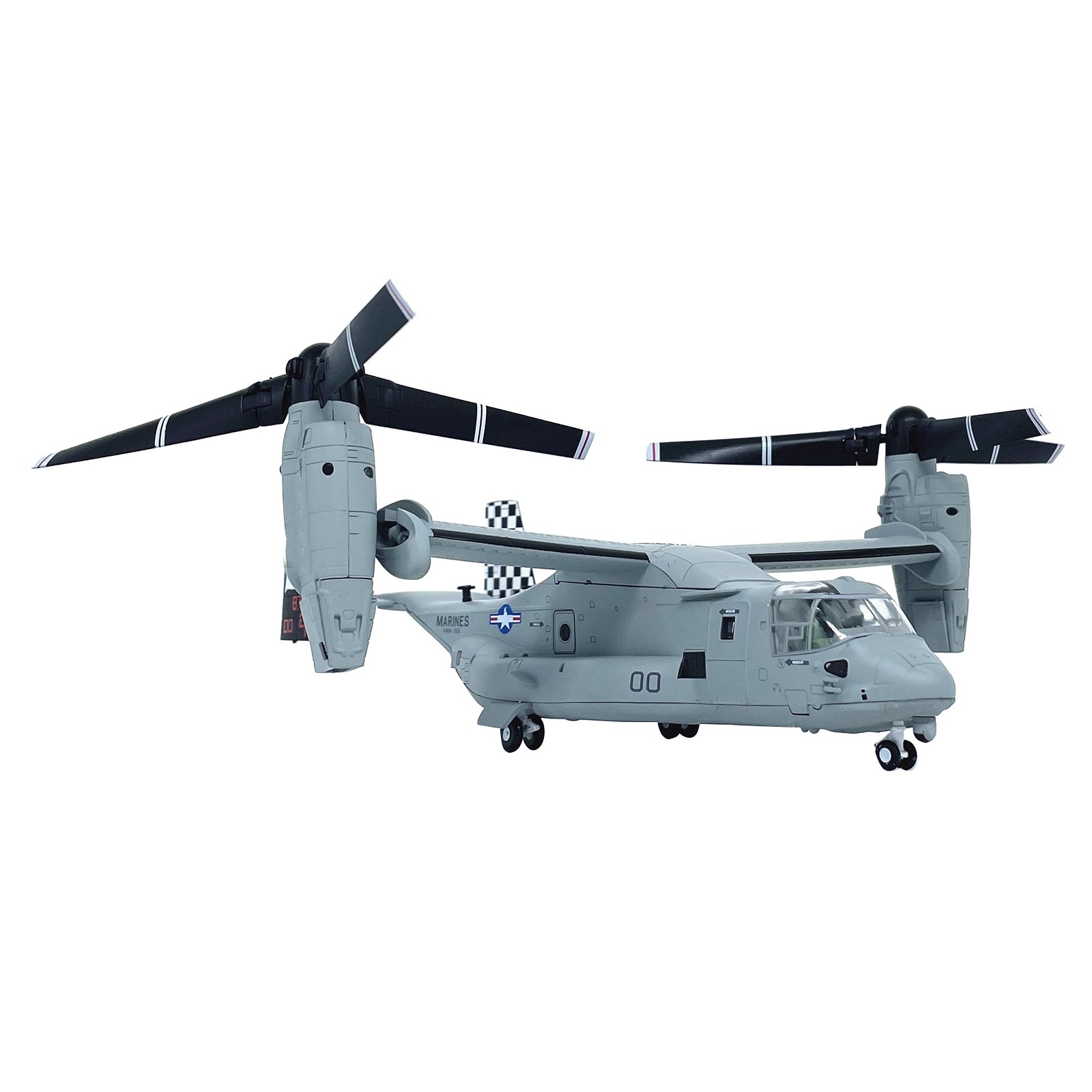 For Boeing Bell V-22 Osprey Tiltrotor Helicopter Model 1/72 Scale Alloy 24cm