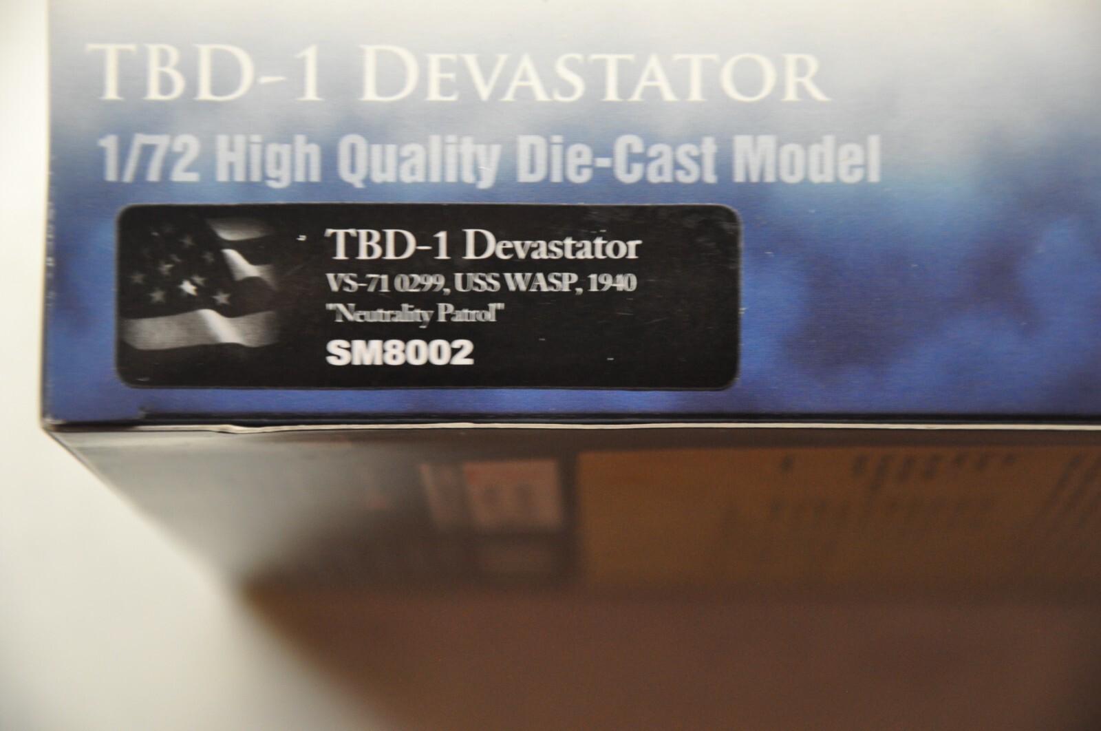 Sky Max SM8002 TBD-1 Devastator VS-71 0299 USS Wasp 1940 1:72
