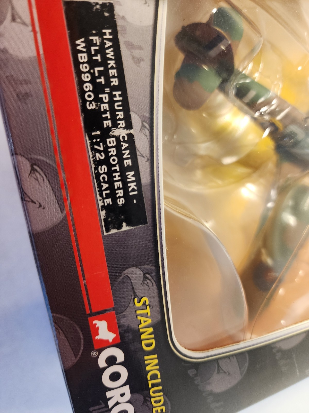 Corgi Classics Hawler Hurricane MK1, 1:72 Scale Airplane, WB99603
