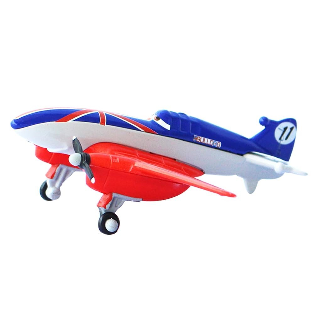 5 Pack Diecast Plane Models – Dusty, Skipper, Ripslinger, Bulldog, Echo Toys