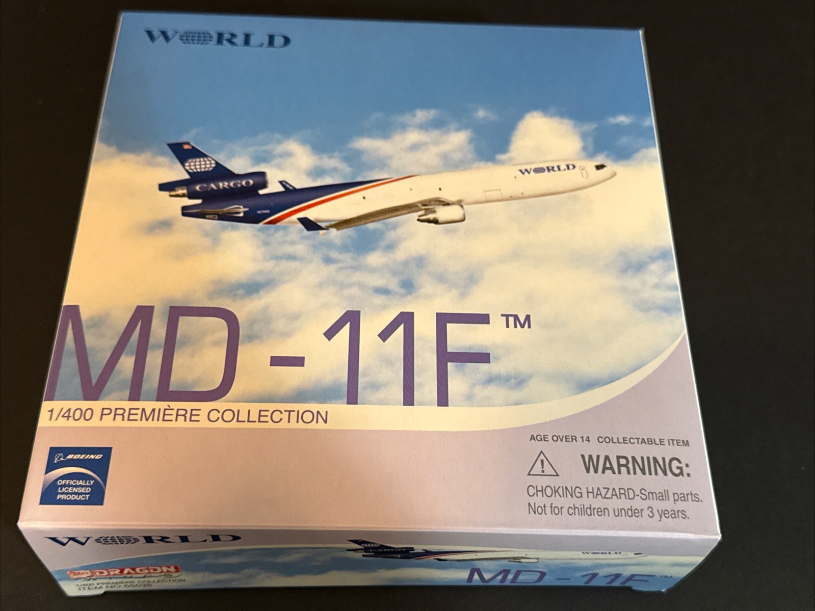Dragon Wings 1:400 World Cargo MD-11F Première Collection Diecast Model 55035