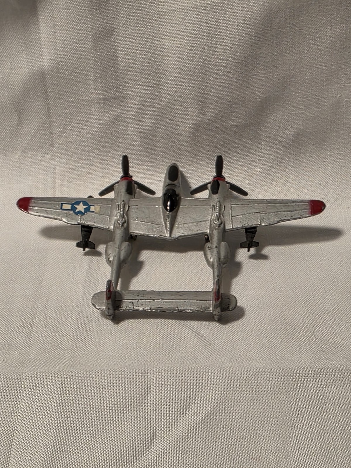 Vintage Dyna Flites P-38 Lightning WW2 Plane A109 TMLM
