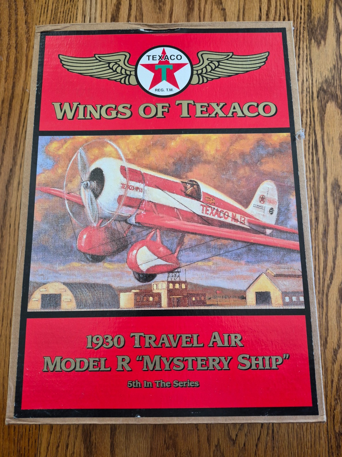 Ertl 1930 Travel Air Model R Mystery Ship – Wings of Texaco No.5 Diecast Bank #1