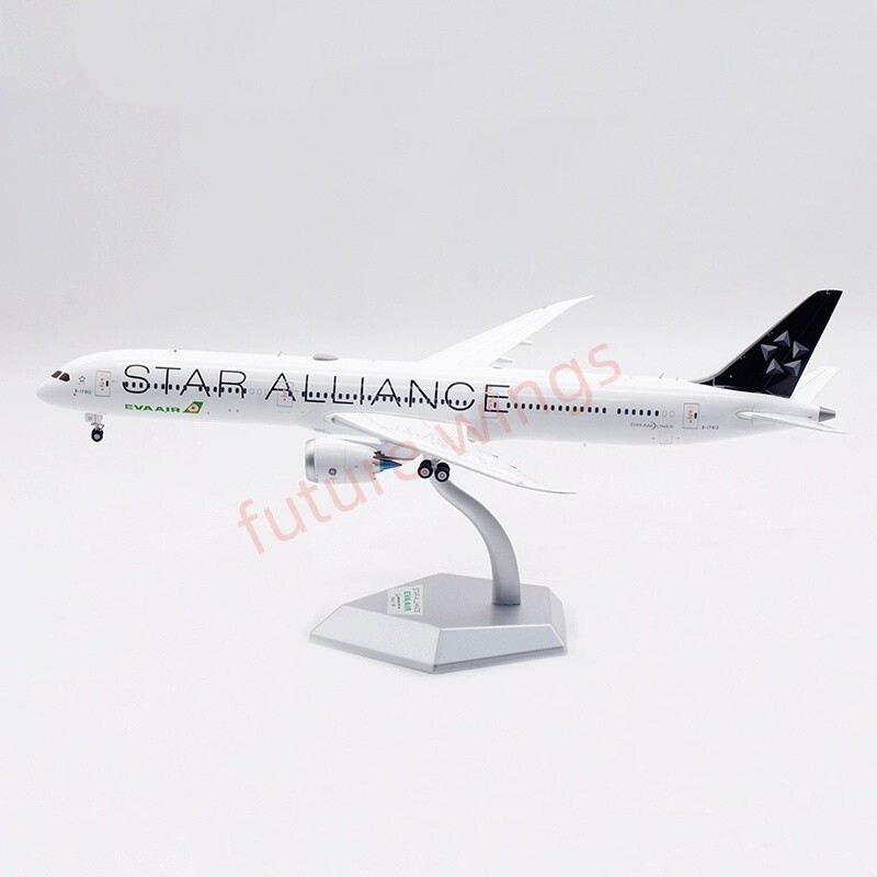 1:200 SQ Wings EVA Air B787-10 B-17812 “STAR ALLIANCE” Diecast Aircraft Model
