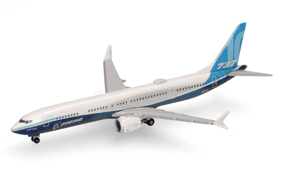 New! Herpa 538404 Boeing 737 MAX 10 in house livery, reg. N27751 – 1:500 diecast