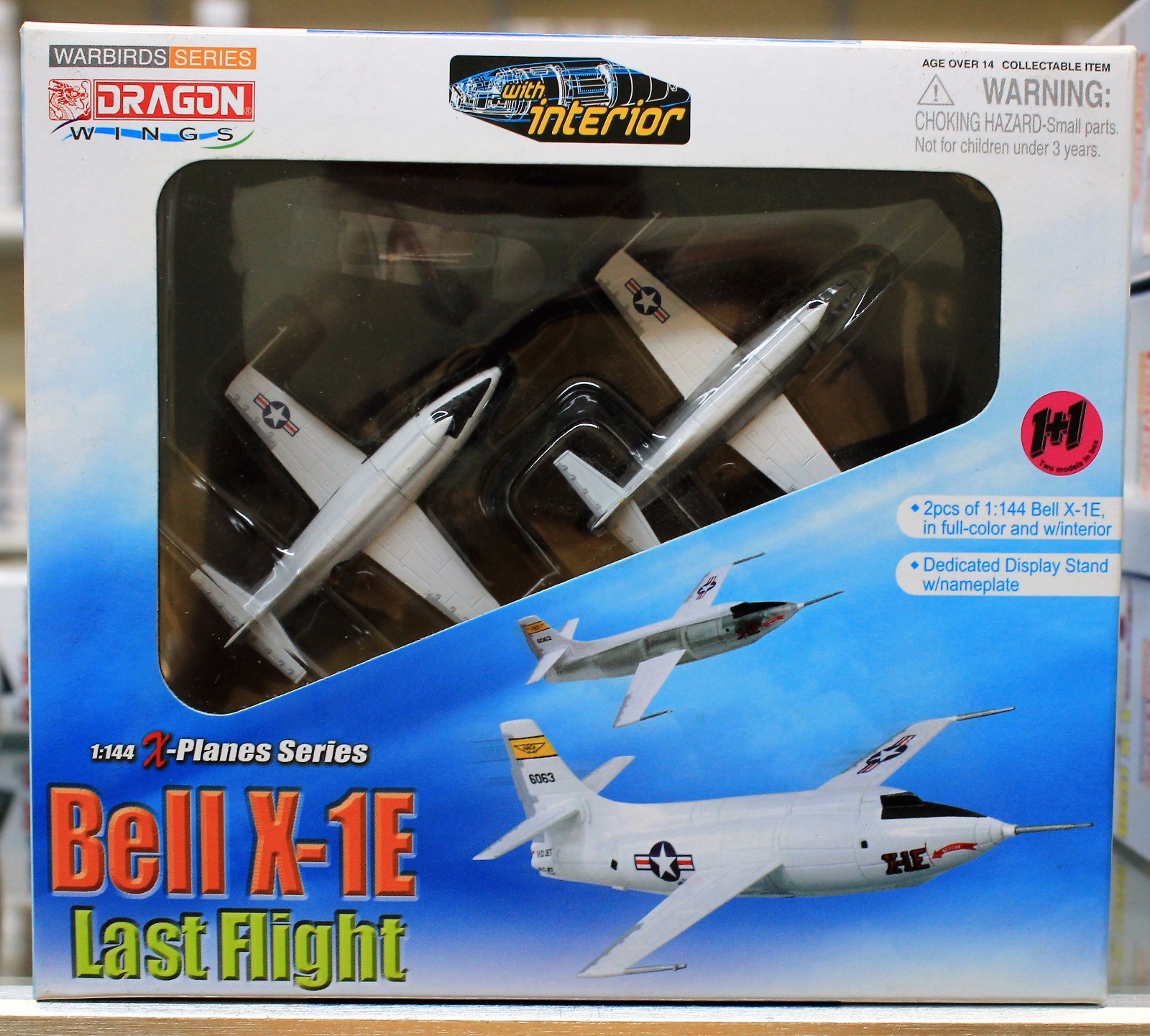 DRAGON WINGS 51029 Plastic Model BELL X-1E Last Flight Scale 1:144 Ready Made