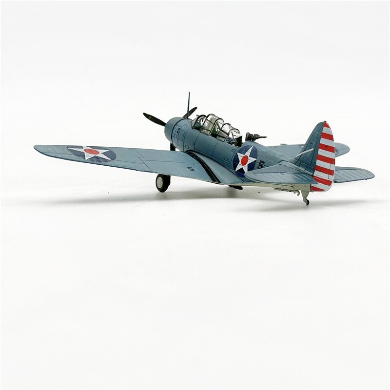 Wltk WWII NAVY TBD-1 Devastator Torpedo Bomber 1/72 Diecast Model US SHIP