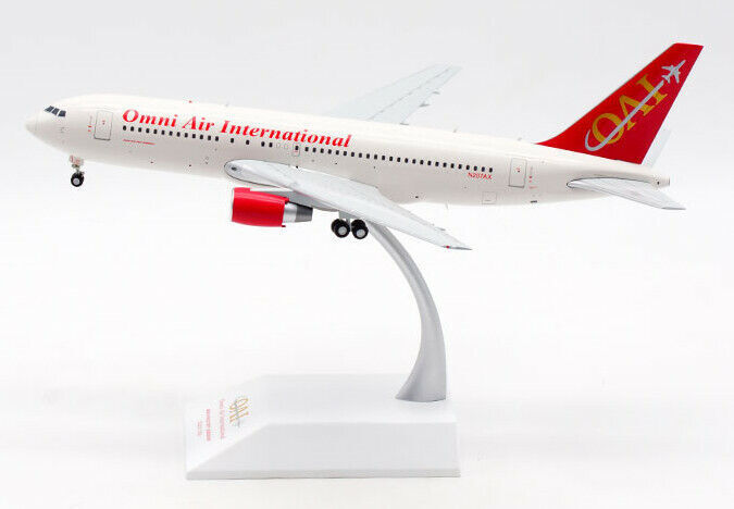 1:200 JC Wings Omni Air International B767-200ER Passenger Plane Diecast Model