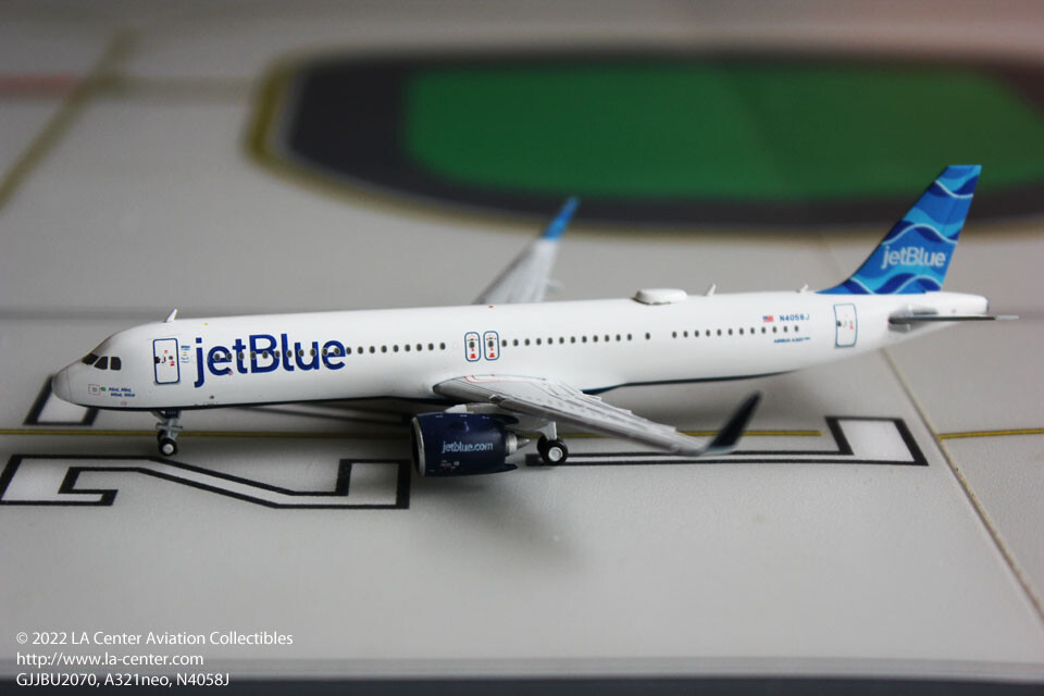 Gemini Jets Jetblue Airways Airbus A321neo in Current Color Diecast Model 1:400