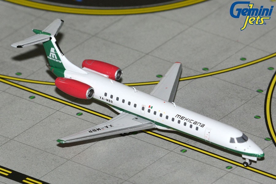 Mexicana ERJ-145 XA-MBR GJMXA2267 Gemini Jets Scale 1:400 IN STOCK