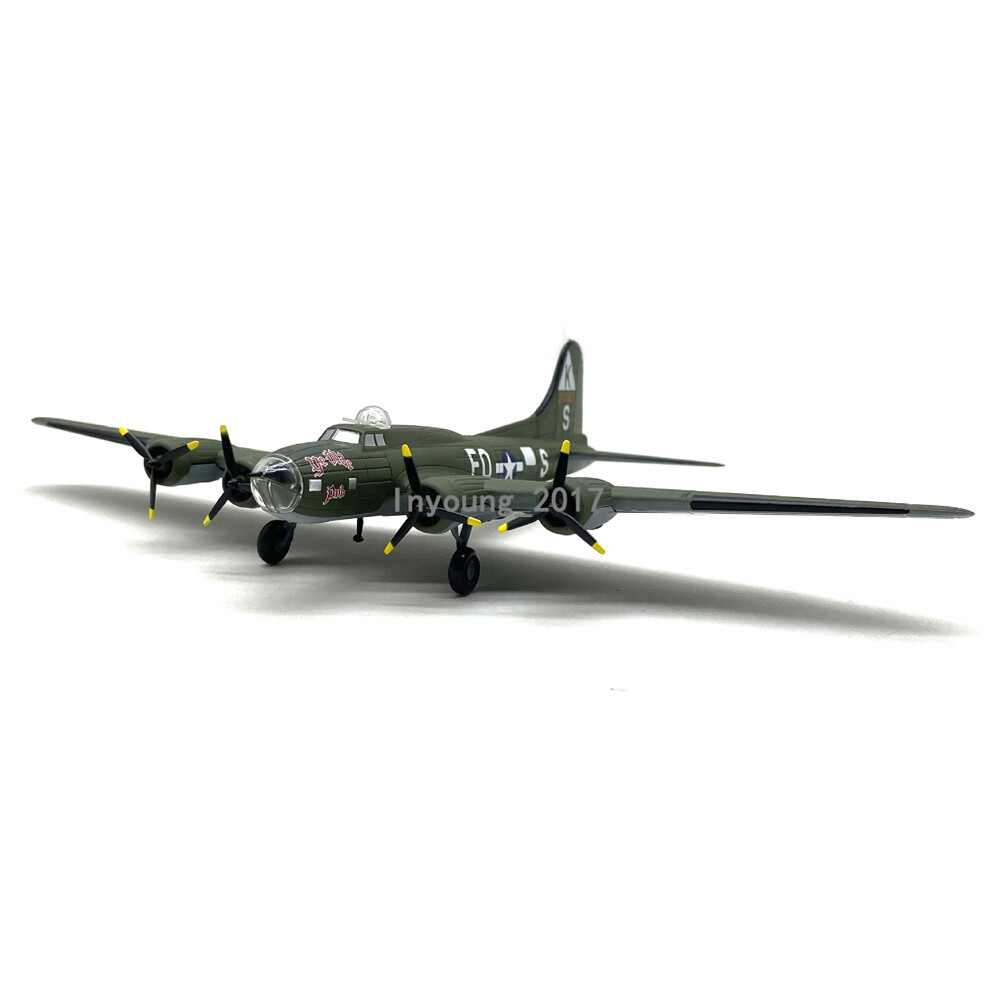 1/144 1994 WWII US Boeing B-17F Flying Fortress Fighter Model Diecast Airplane