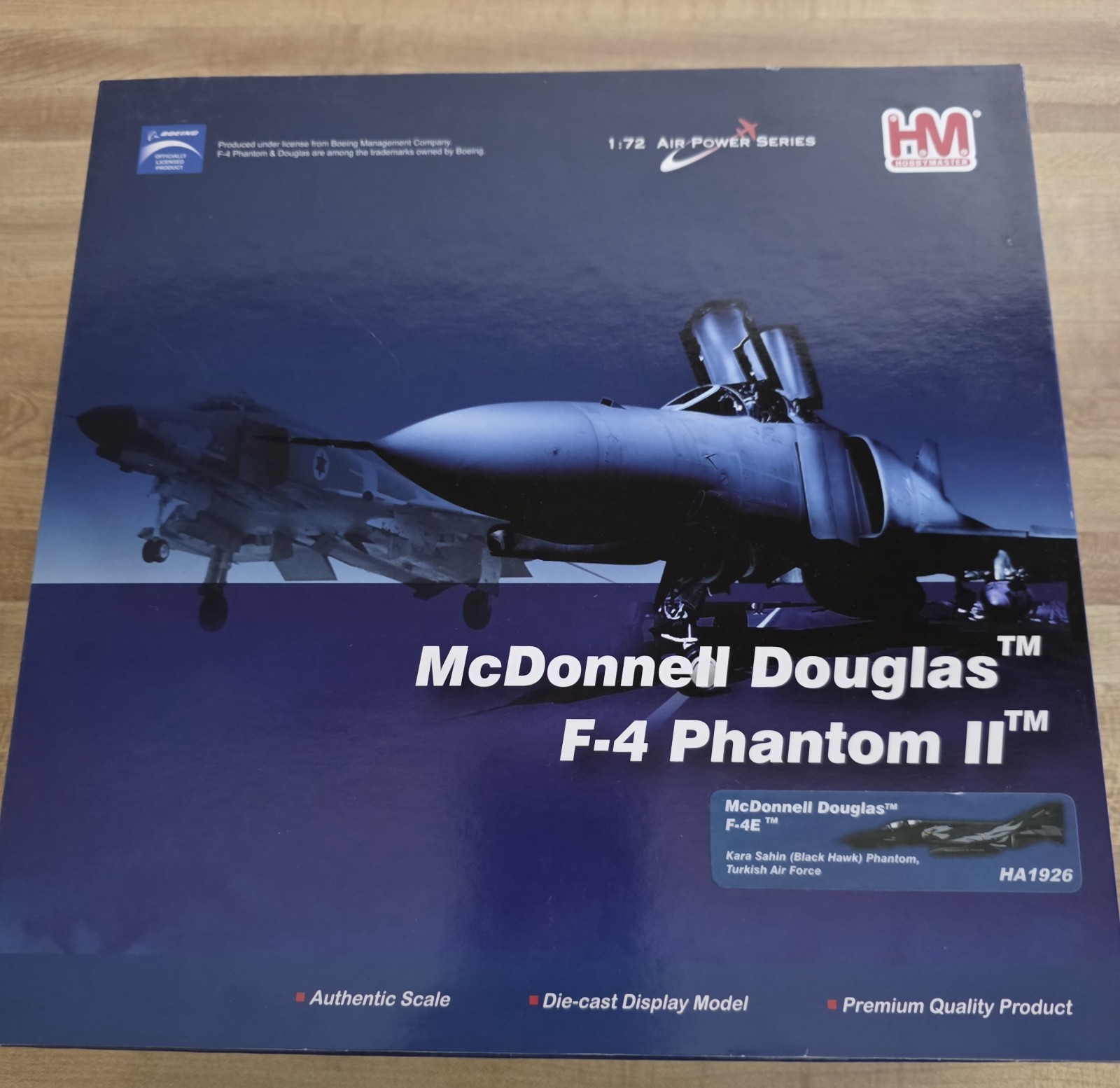Hobby Master 1/72 HA1926 McDonnell F-4E Phantom II Turkish Air Force Kara Sahin