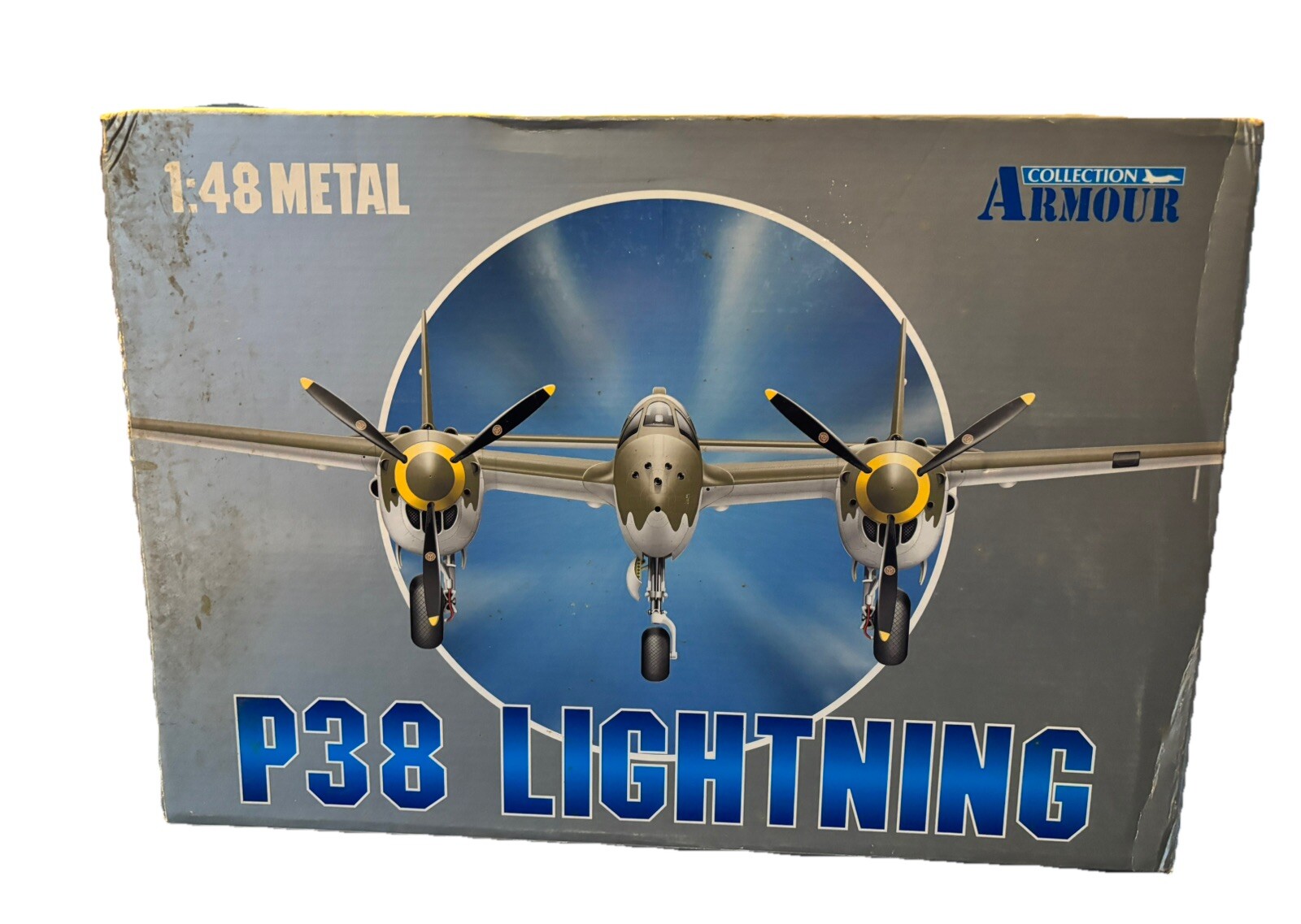 Armour Collection P-38 J Lightning USAAF #98113. 1:48 Metal NIB