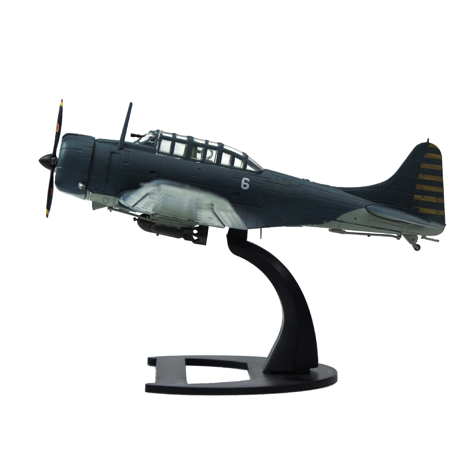 1/72 Scale SBD Dauntless Diecast Model Pacific Theater Dive Bomber Replica