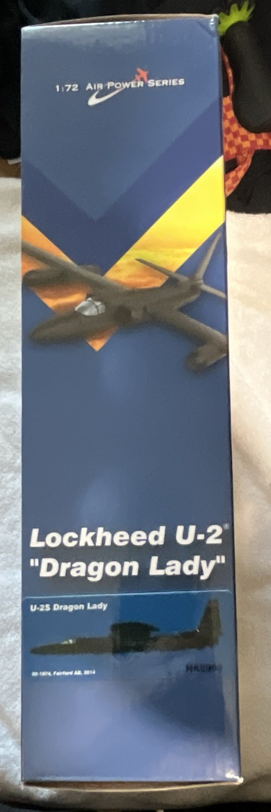 Hobby Master 1:72 Lockheed U-2 Dragon Lady Black Diecast w/ Stand HA6903