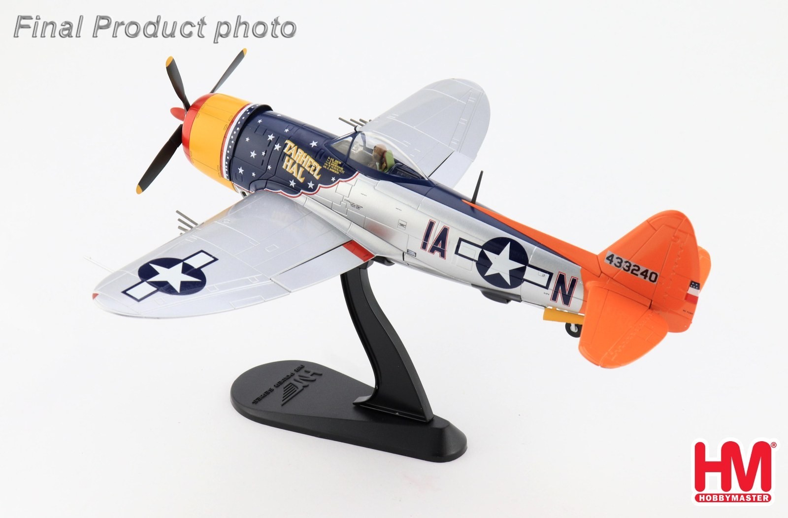Hobby Master 1:48 P-47D Thunderbolt Tarheel Hal Lt Ike David 366 FS 358FG HA8414