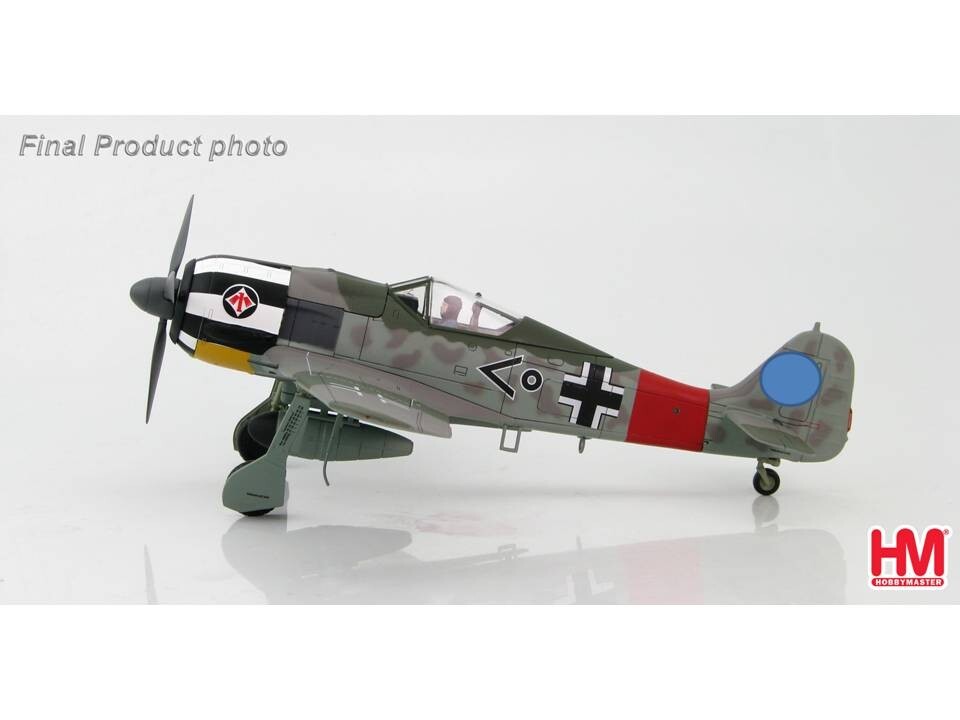 Hobby Master 1/72 HA7418 Focke-Wulf Fw 190A Luftwaffe I./JG 1, Wilhelm Krebs