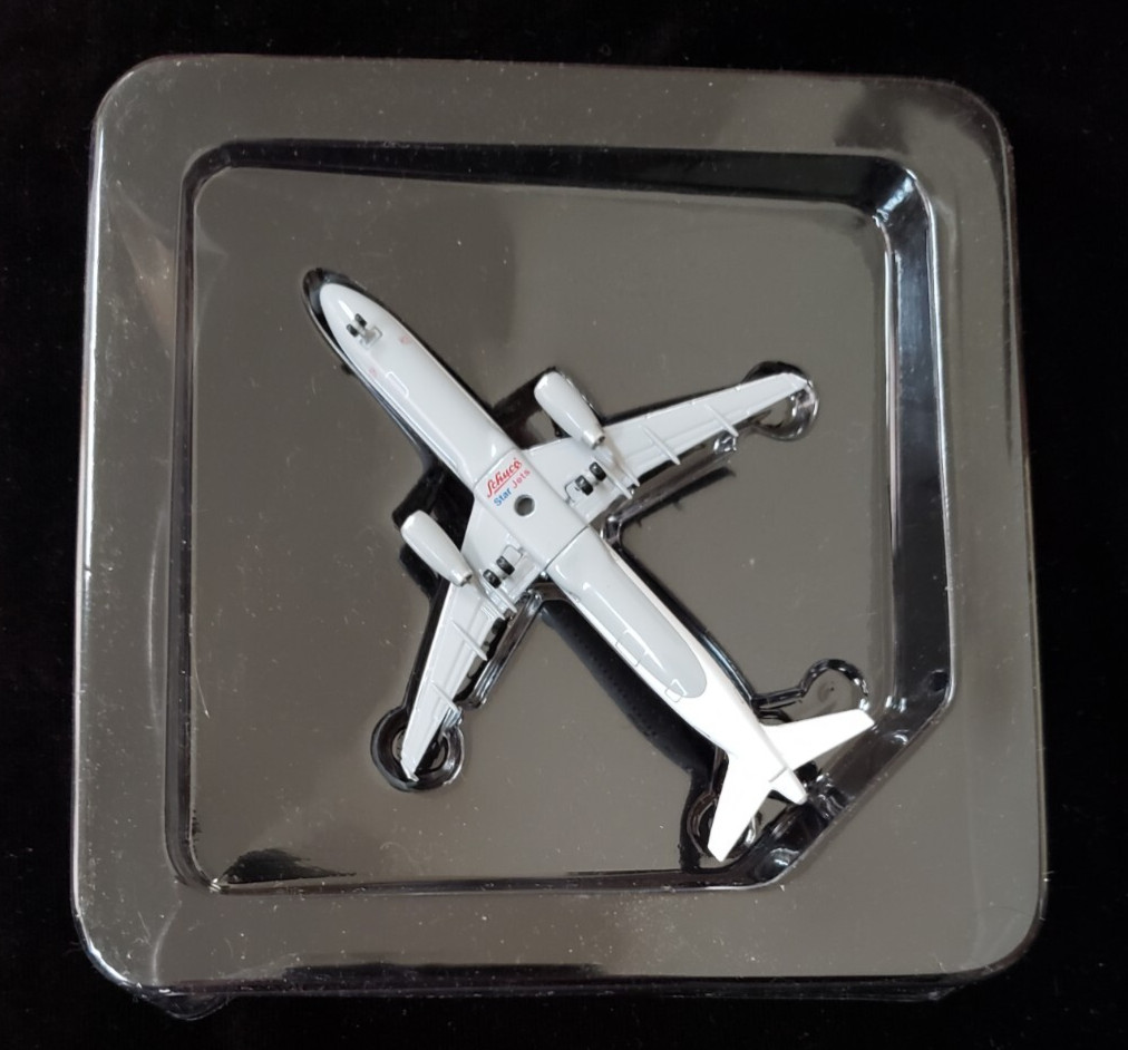 Lufthansa AIRBUS A321 Scale 1:500 Diecast Plane Star Jets 2002, IOB No Stand
