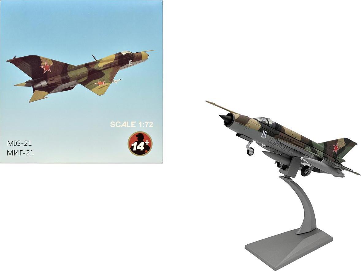 Mikoyan-Gurevich MiG-21SM Fishbed-J Fighter Aircraft Soviet Air Force 1/72 Model