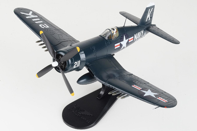 HA8225 Hobby Master F4U Corsair 1/48 Model White 211 USN VF-32
