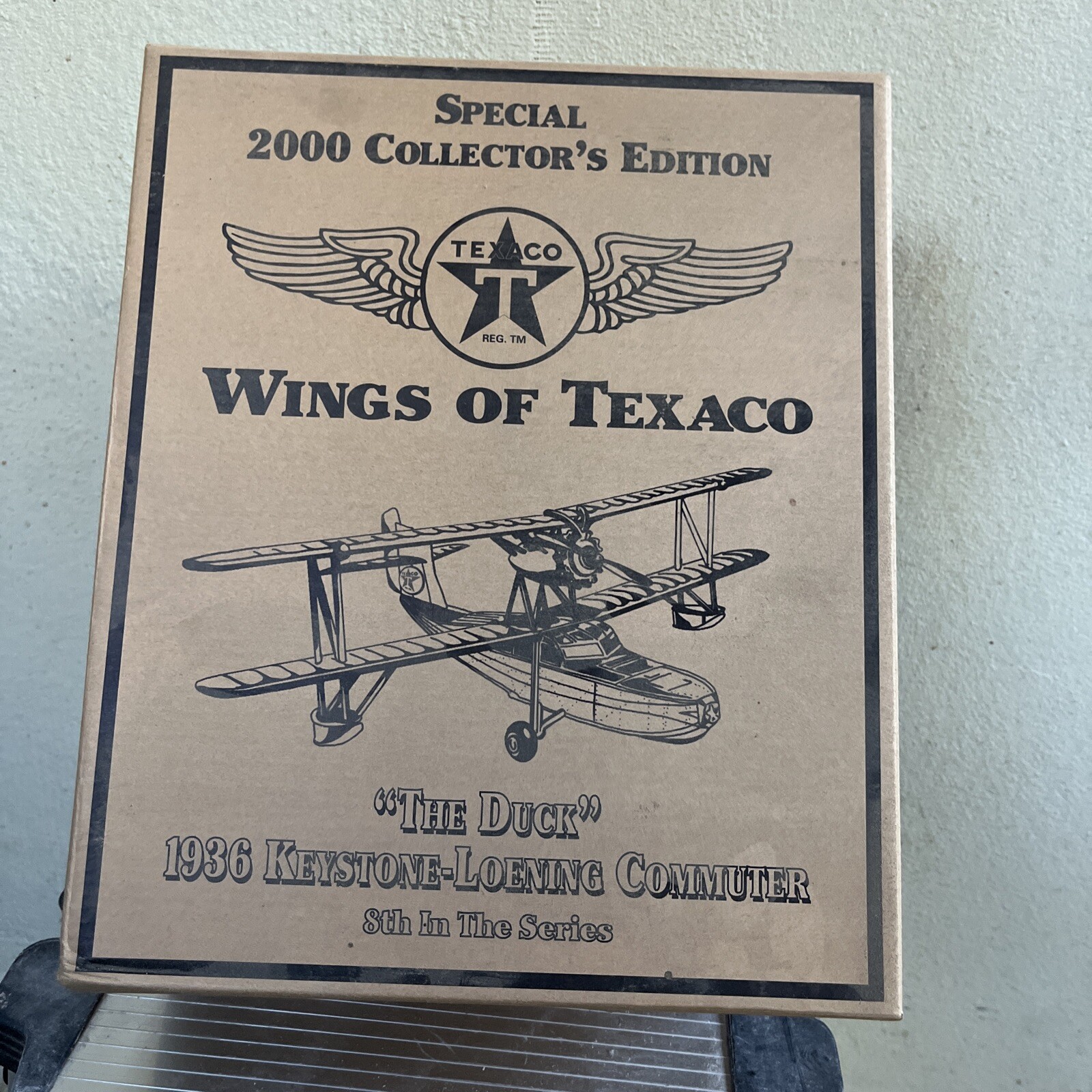 8th In Series WINGS OF TEXACO 1936 KEYSTONE-LOENING COMMUTER AIRPLANE SPECIAL