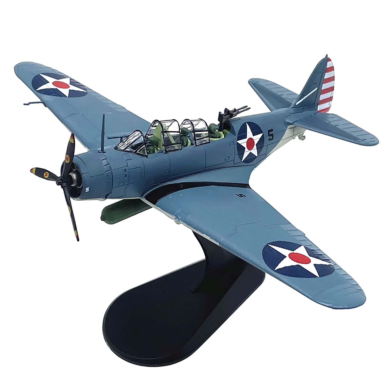 1:72 Scale American TBD Torpedo Bomber Alloy Aircraft Model Airplane Souvenir