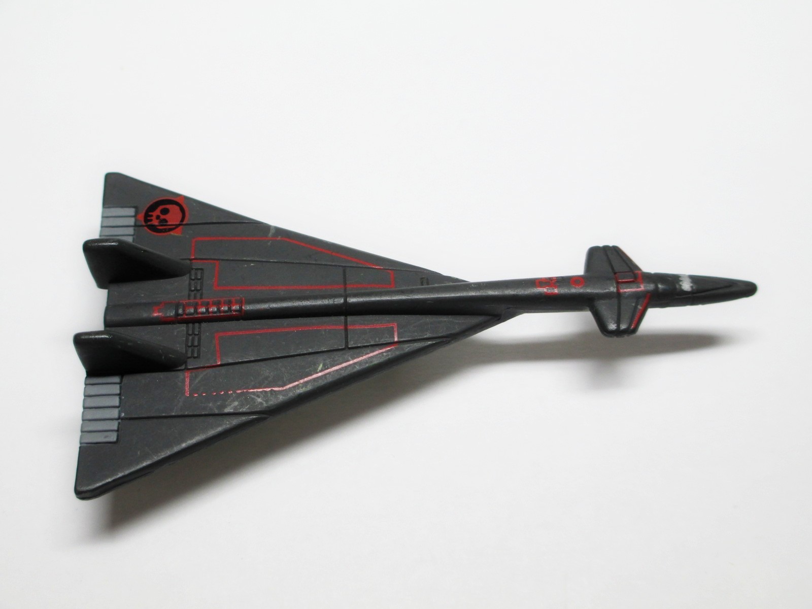 Micro Machines Military XB-70 Valkyrie Bomber Aircraft Red Skull Plane Galoob
