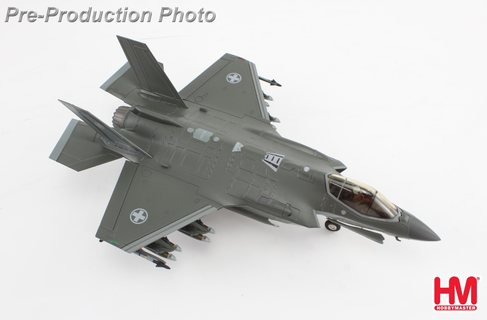 Hobby Master HA4438, Lokheed F-35A Lightning II J-6024, Swiss Air Force, 1:72