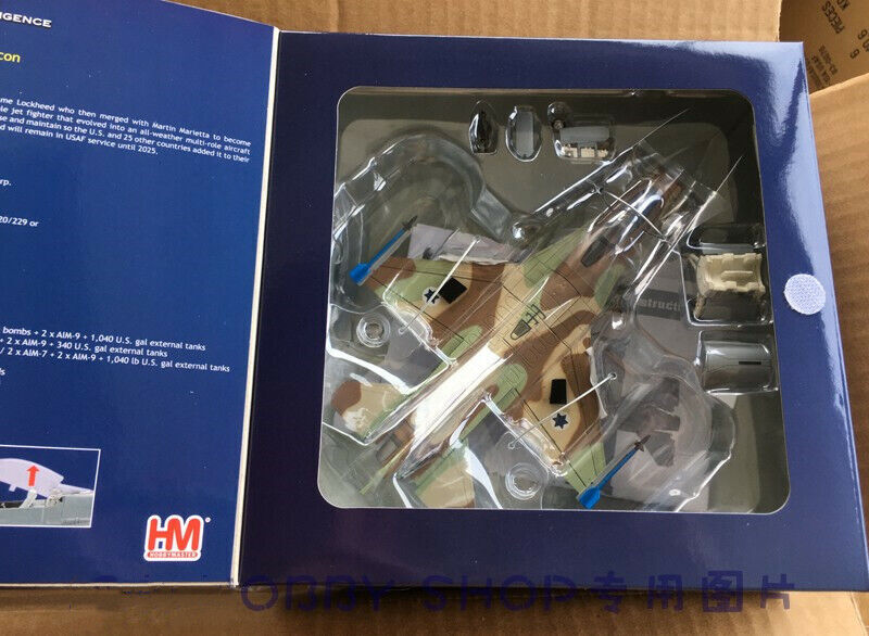 1:72 HM F-16C Barak “Exercise Blue Wings 2020 IAF Fighter Diecast Plane Model