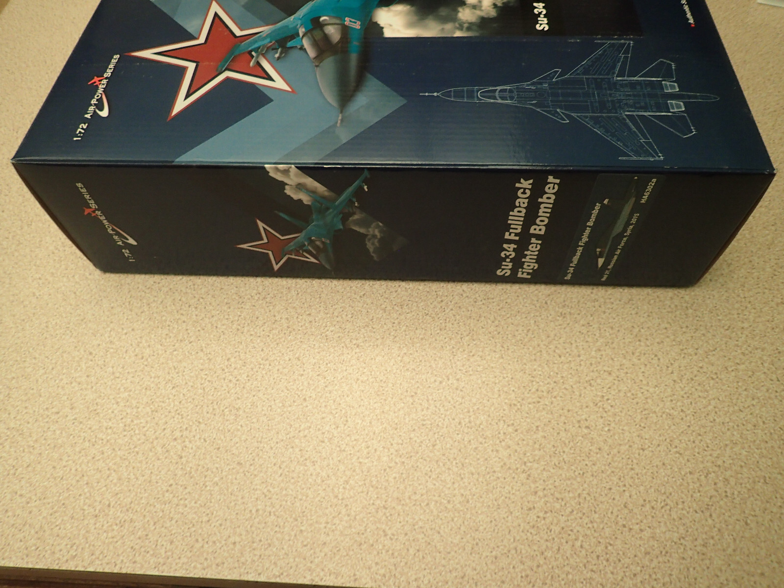 Hobbymaster HA6302A SU-34 Fullback Fighter Bomber Red 21 Syria 2015 Untouched
