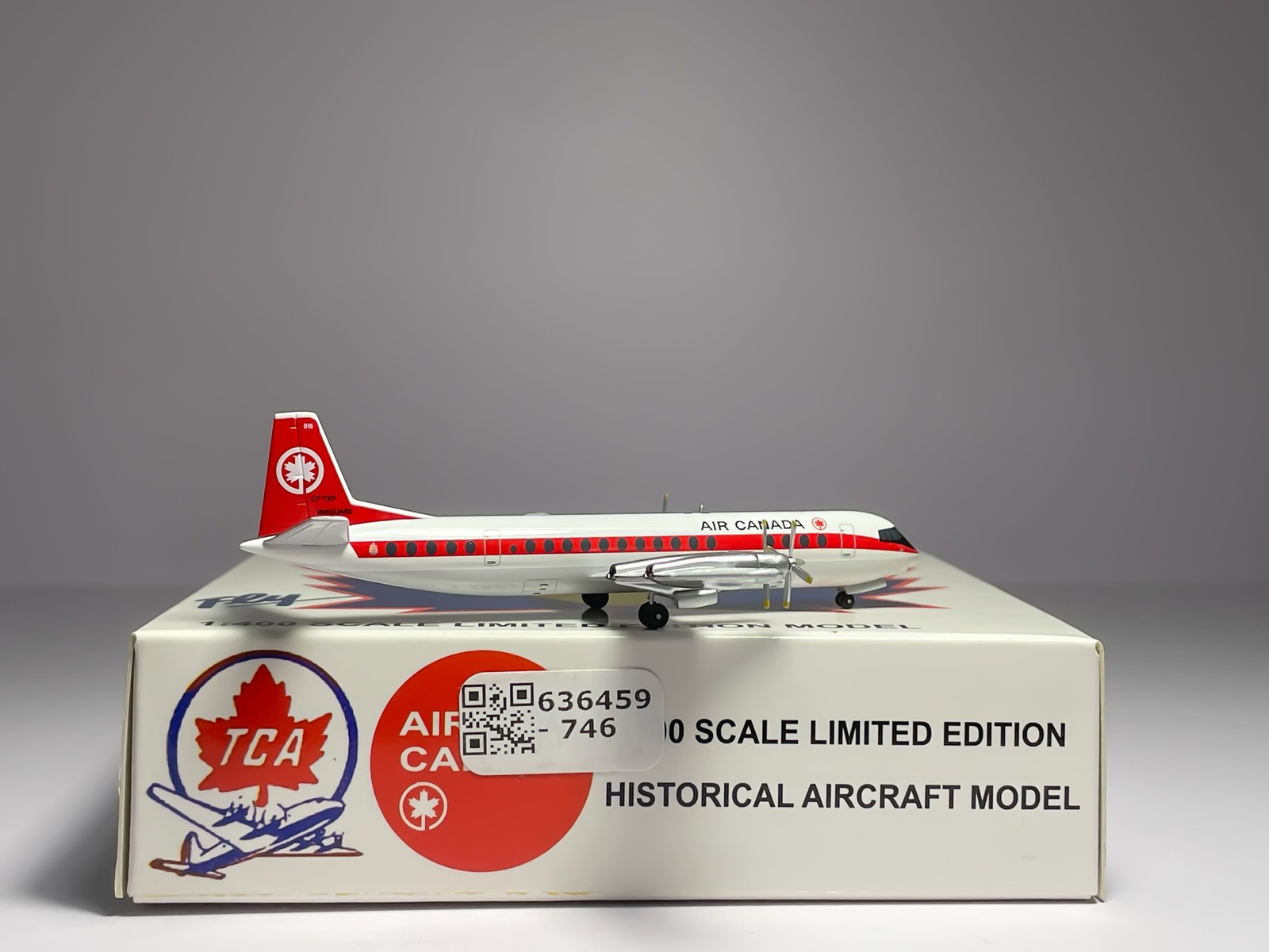 Air Canada Vickers Vanguard 1:400 Aeroclassics CF-TKP (ACCFTKP)