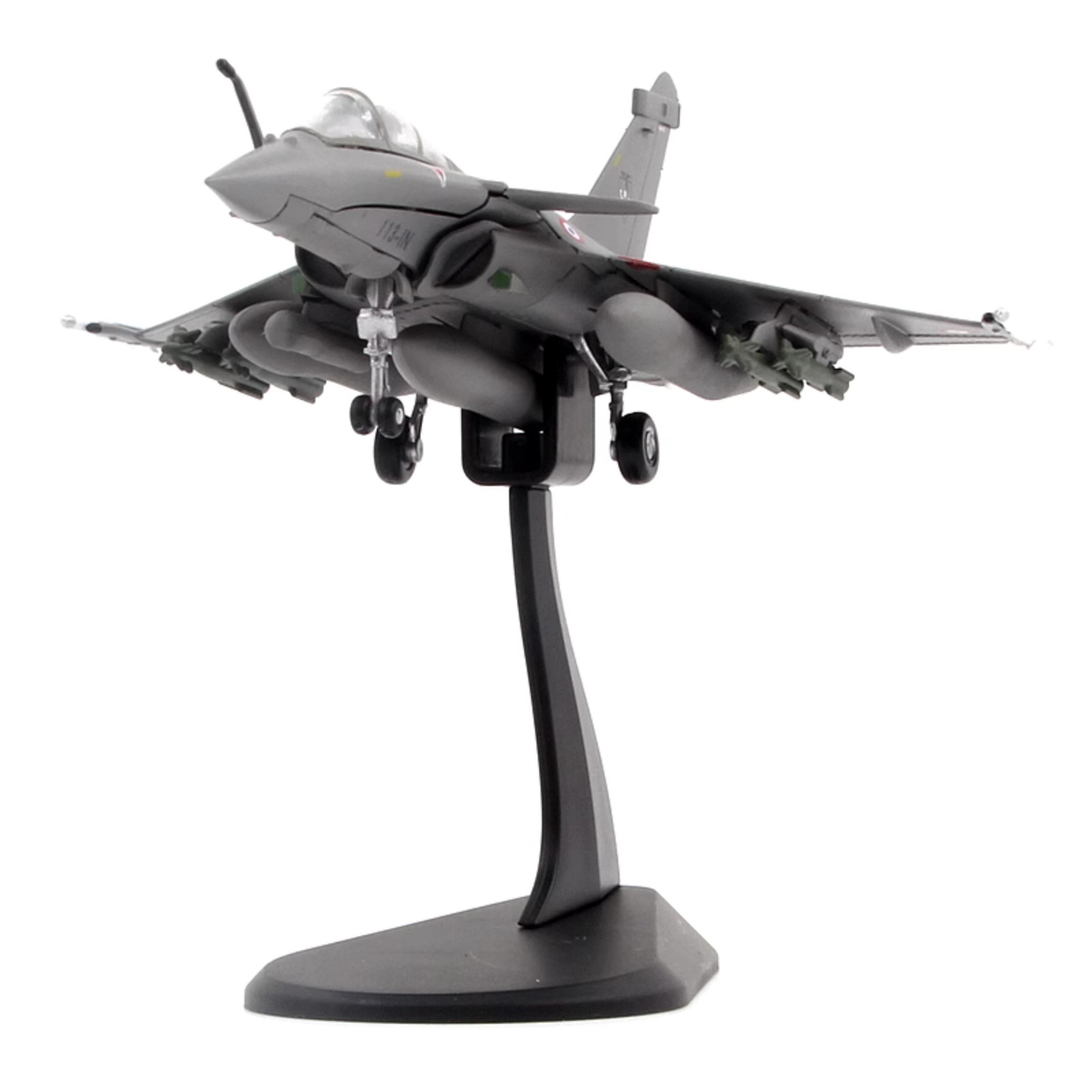 1/100 Diecast Alloy French Air Force Rafale C Libya War Fighter Finished Model