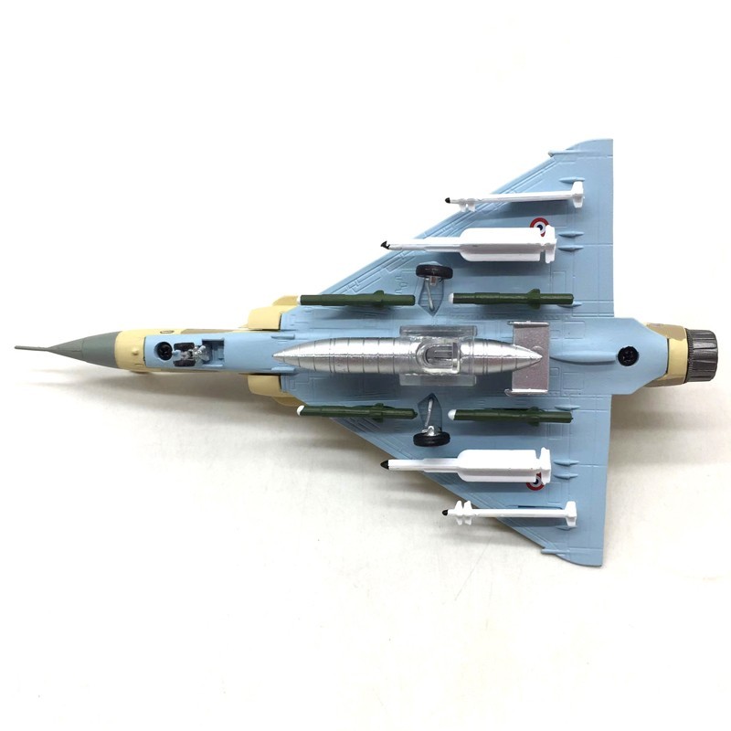1:100 French Dassault Mirage 2000 Jet Fighter Model Diecast Military Collection