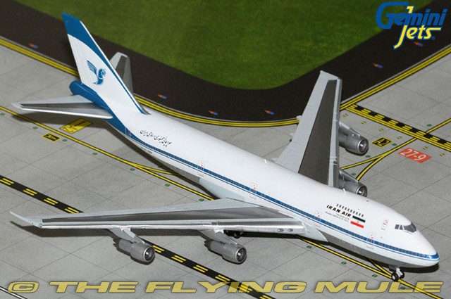 GeminiJets 1:400 747-100 Iran Air EP-IAM