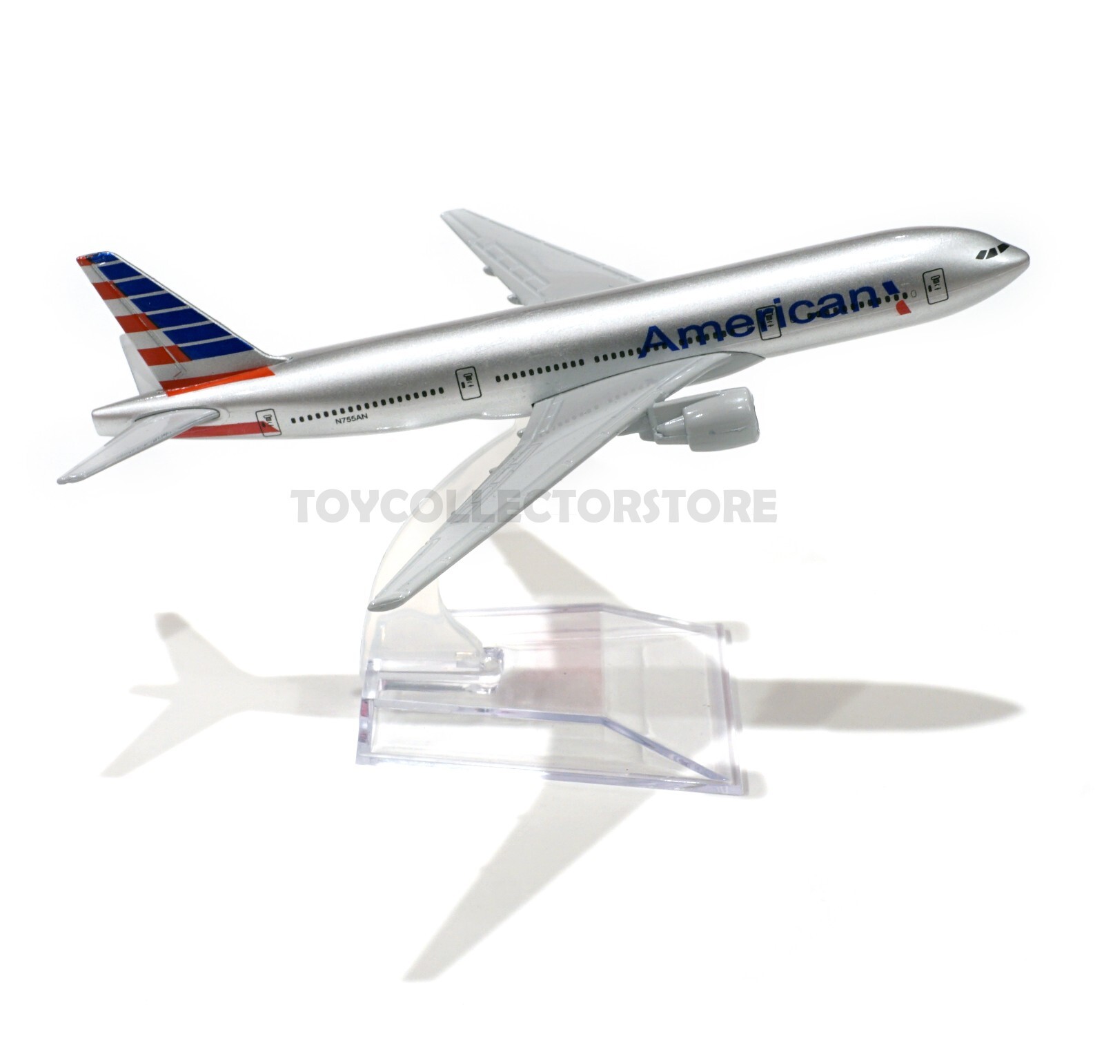 American Airline airplane model toy diecast Jet Boeing 777 plane