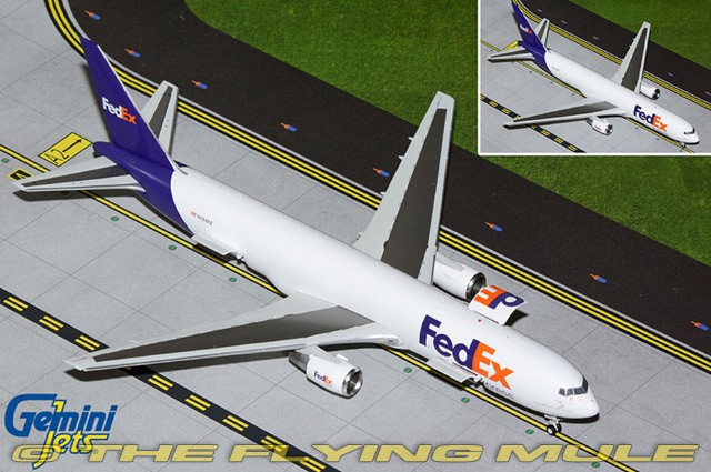 GeminiJets 1:200 767-300ERF Federal Express N134FE Interactive Series