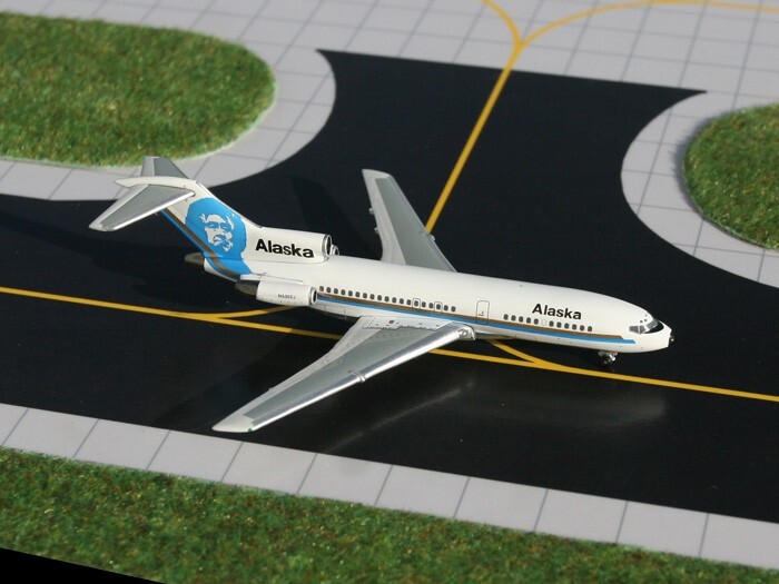 Alaska Airlines Boeing 727-100 N530EJ Gemini Jets GJASA173 Scale 1:400 RARE